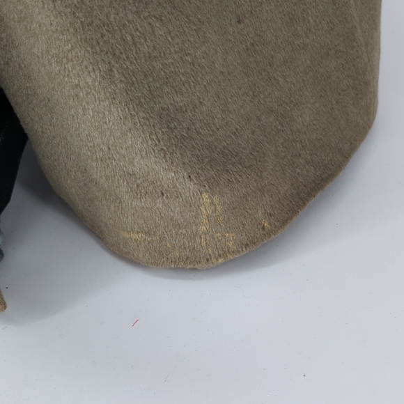 11532 Banana Republic Wool Rabbit Hair Angora Long Coat Green Size Medium preppy - Picture 13 of 13